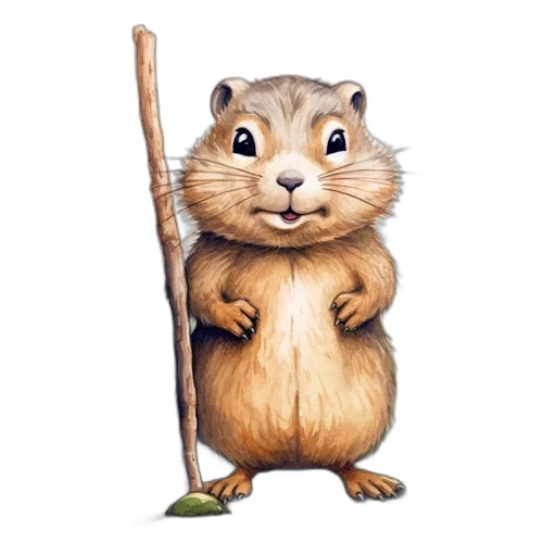 animal, staff, photorealistic, concept art transparent PNG cut-out