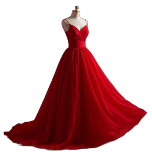 dress, jewelry, 3d render, photorealistic transparent PNG cut-out