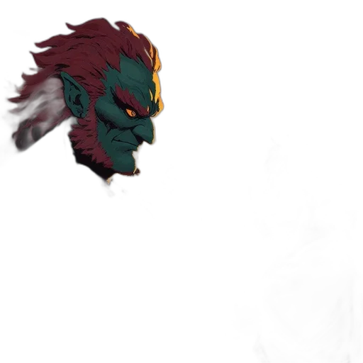 dragon, mask, face, creature transparent PNG cut-out