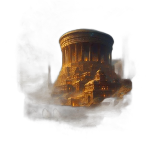 crown, hat, building, bottle transparent PNG cut-out