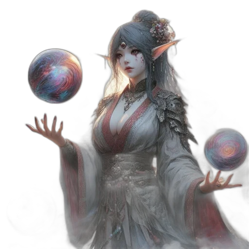 staff, dragon, fantasy art, concept art transparent PNG cut-out