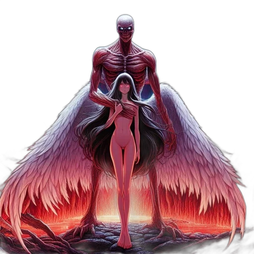 creature, concept art, comic book art, fantasy art transparent PNG cut-out