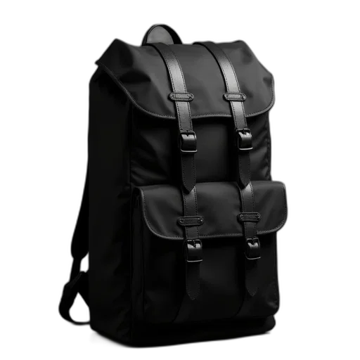 jacket, 3d render, nixon, backpack transparent PNG cut-out