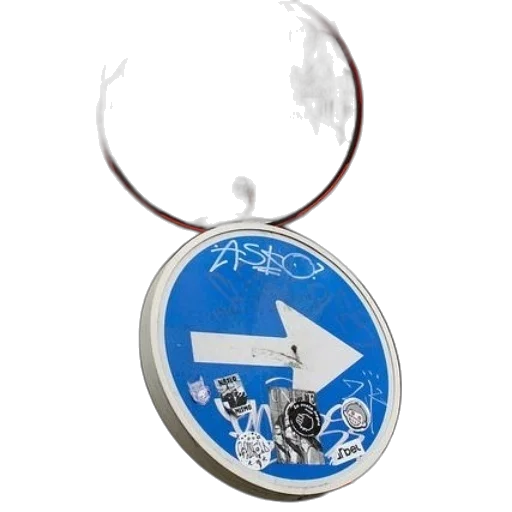 jewelry, blue, sign, arrow transparent PNG cut-out