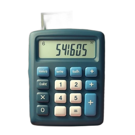 calculator, cash, coins, logo transparent PNG cut-out