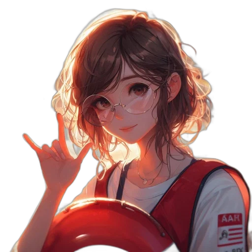 face, staff, jacket, robot transparent PNG cut-out