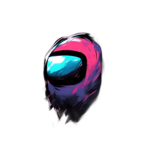 mask, creature, hair, face transparent PNG cut-out
