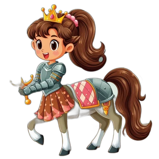 crown, staff, animal, concept art transparent PNG cut-out