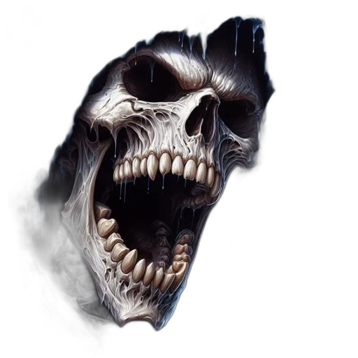 face, mask, creature, staff transparent PNG cut-out