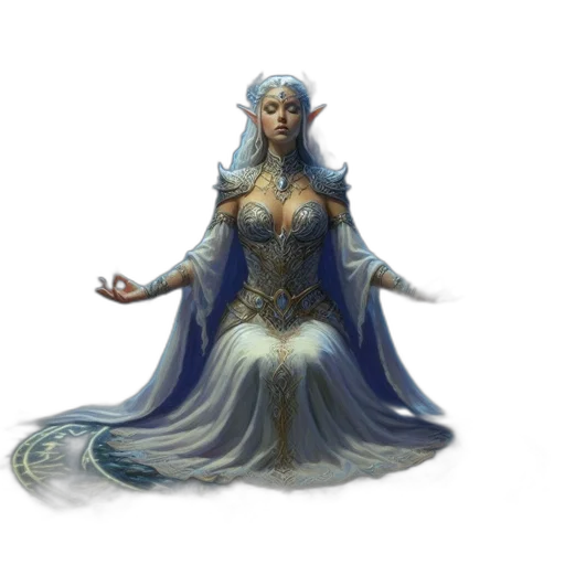 dress, crown, fantasy art, concept art transparent PNG cut-out