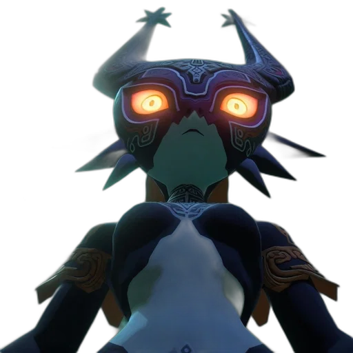 mask, staff, creature, dragon transparent PNG cut-out