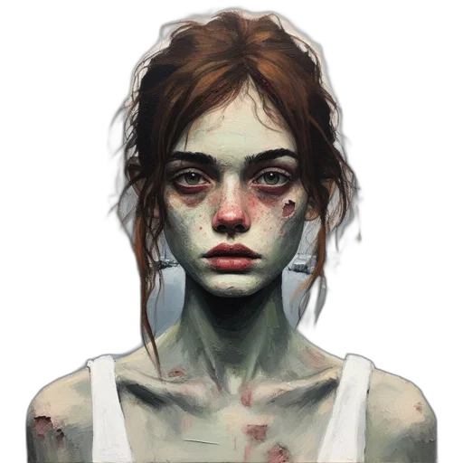 face, mask, staff, creature transparent PNG cut-out