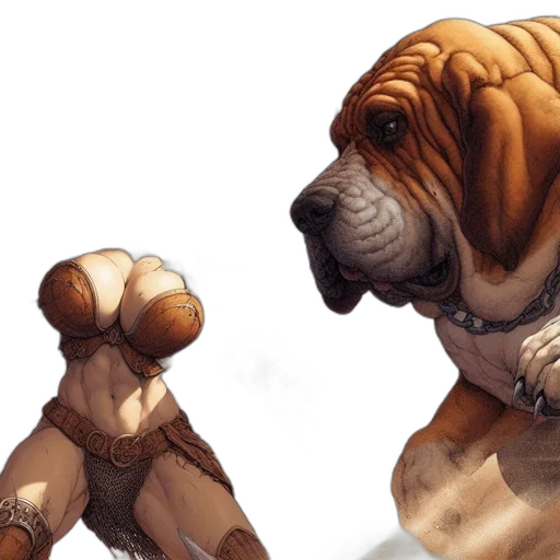 animal, creature, concept art, comic book art transparent PNG cut-out