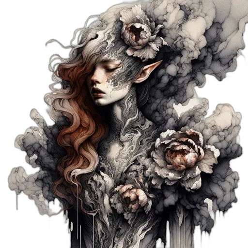 mask, face, hair, crown transparent PNG cut-out