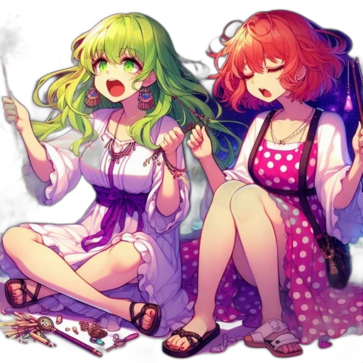 food, dress, anime, pixel art transparent PNG cut-out