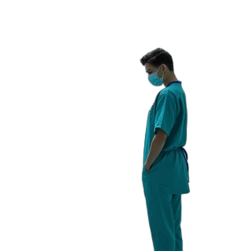 staff, dress, jacket, robot transparent PNG cut-out