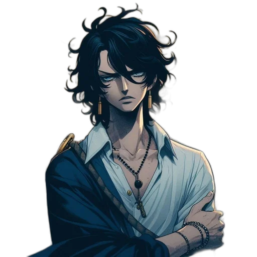 staff, jacket, comic book art, concept art transparent PNG cut-out