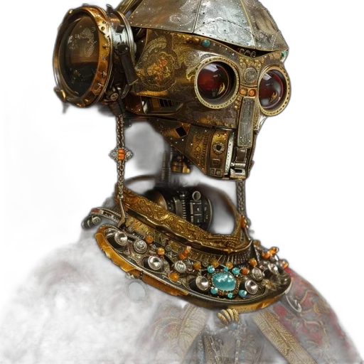 robot, mask, staff, face transparent PNG cut-out