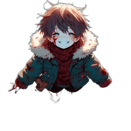 jacket, creature, mask, face transparent PNG cut-out