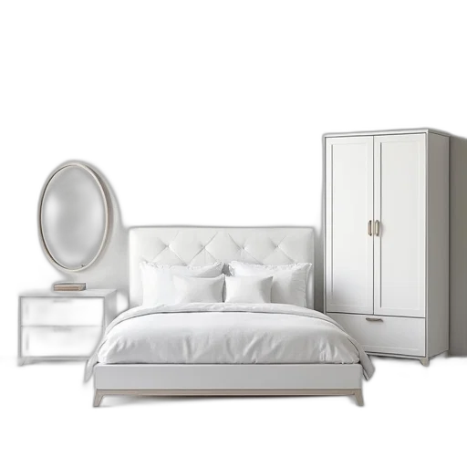 furniture, 3d render, monochrome, earth tones transparent PNG cut-out