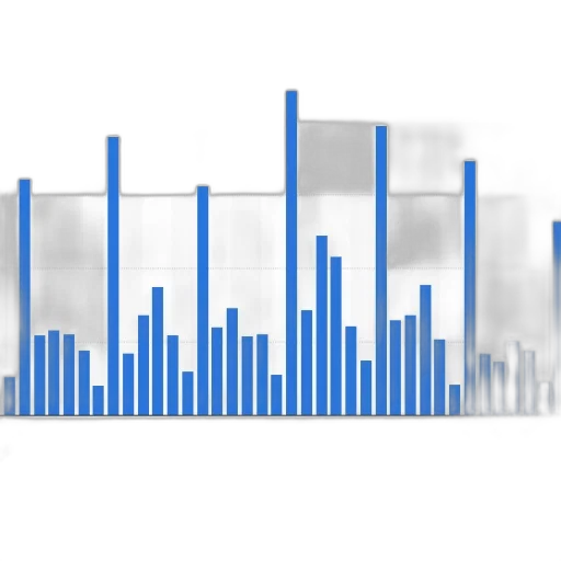 bar, chart, blue, bars transparent PNG cut-out