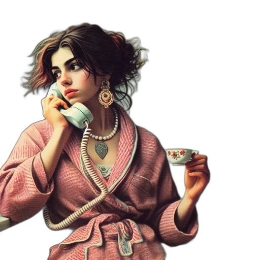 jewelry, staff, dress, photorealistic transparent PNG cut-out
