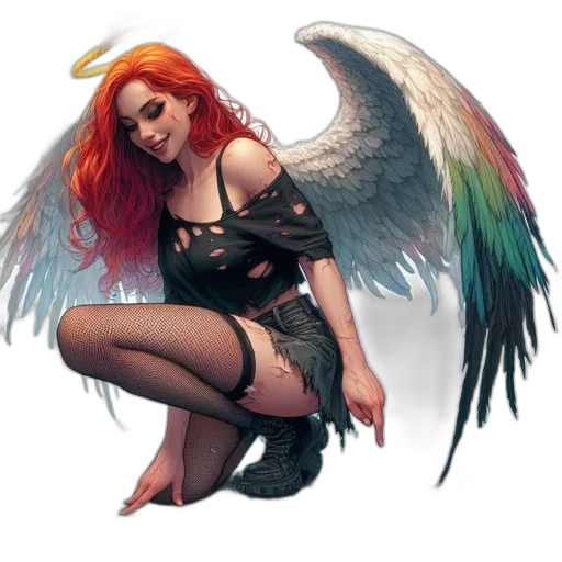 fantasy art, concept art, pixel art, comic book art transparent PNG cut-out