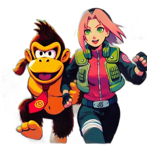 jacket, animal, concept art, cartoon transparent PNG cut-out