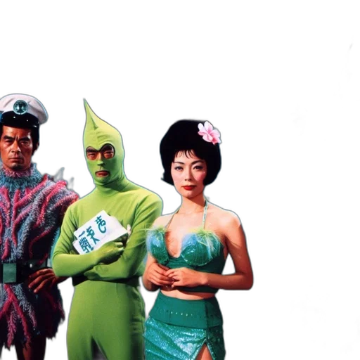 dress, vaporwave, outer space, underwater transparent PNG cut-out