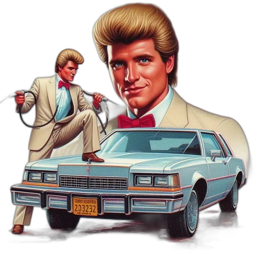 car, jacket, hair, concept art transparent PNG cut-out