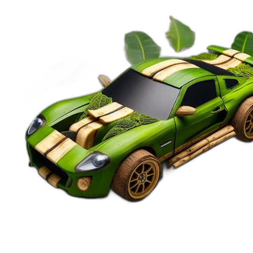 car, 3d render, concept art, photorealistic transparent PNG cut-out