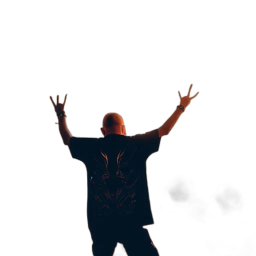 jacket, staff, creature, animal transparent PNG cut-out