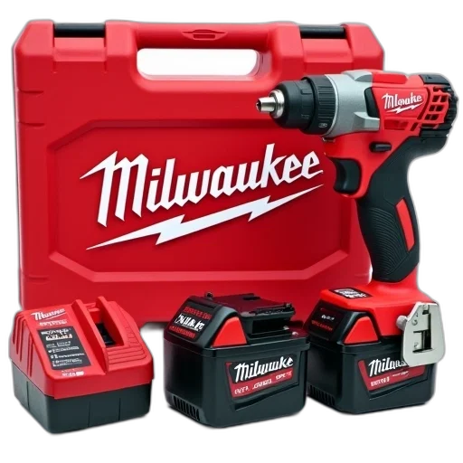 weapon, milwaukee, pwrp2, 18v transparent PNG cut-out