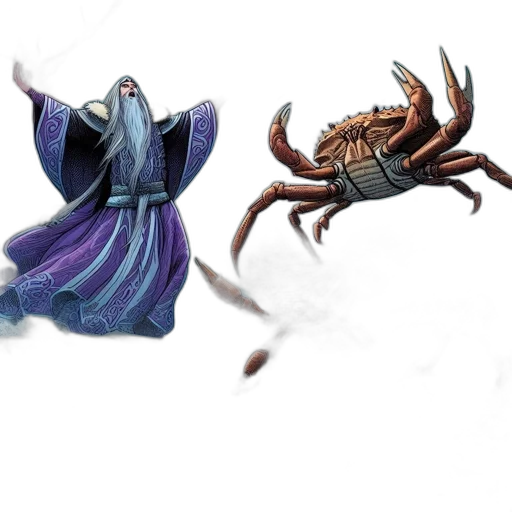 creature, concept art, fantasy art, 3d render transparent PNG cut-out
