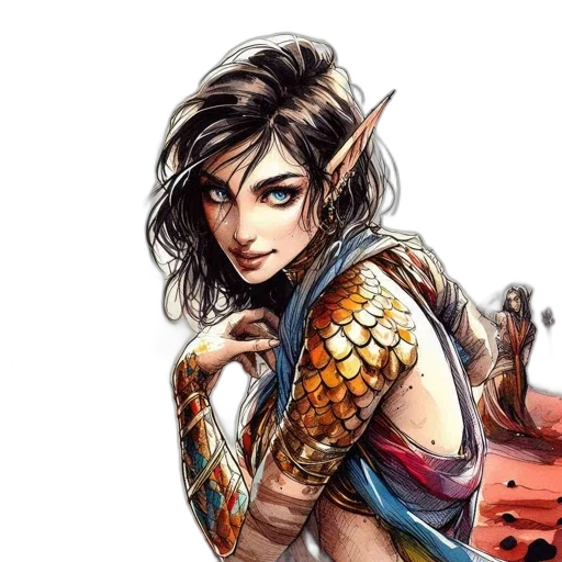 dragon, fantasy art, comic book art, concept art transparent PNG cut-out