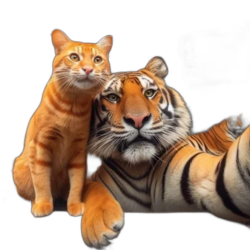 animal, creature, photorealistic, oil painting transparent PNG cut-out