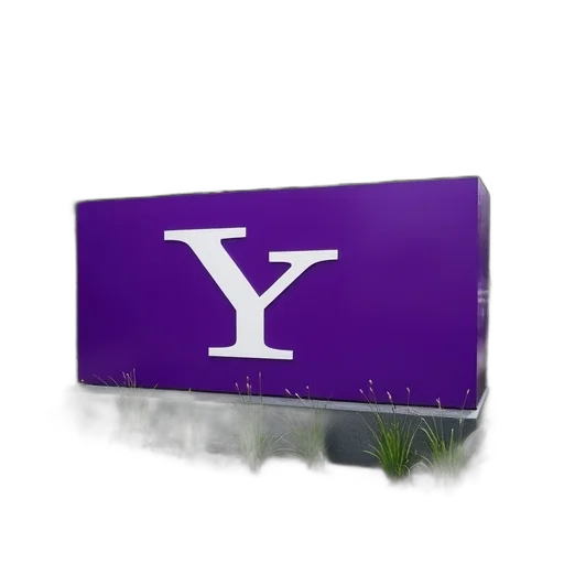 food, 3d render, yahoo, sign transparent PNG cut-out