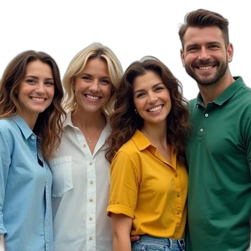 staff, jacket, hair, face transparent PNG cut-out