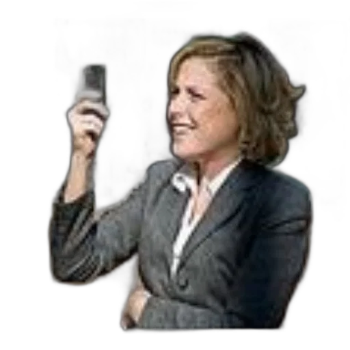 staff, face, jacket, woman transparent PNG cut-out