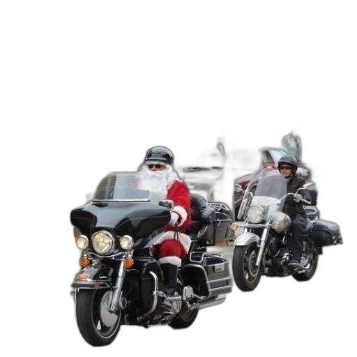 man, dressed, santa, claus transparent PNG cut-out