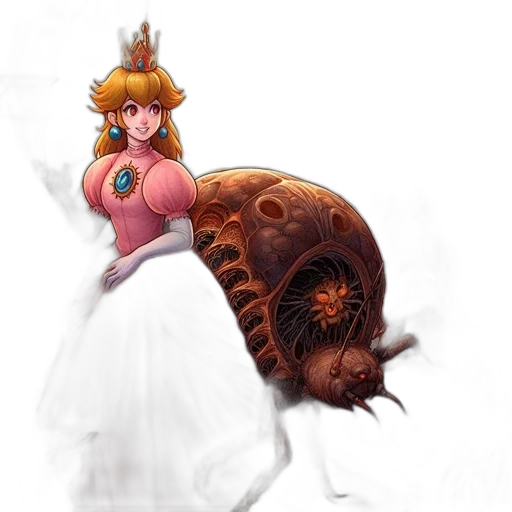 crown, dress, weapon, staff transparent PNG cut-out