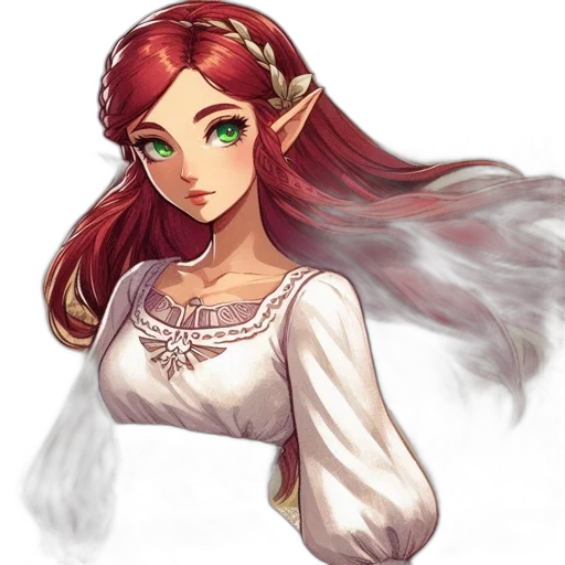 dress, staff, crown, face transparent PNG cut-out