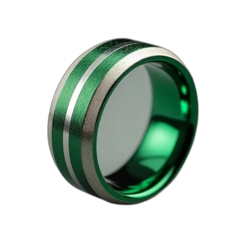 jewelry, 3d render, photorealistic, green transparent PNG cut-out
