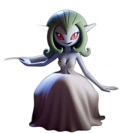creature, dress, staff, robot transparent PNG cut-out