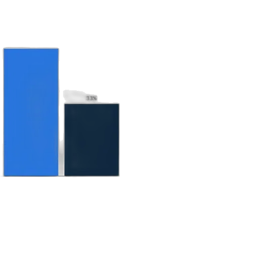 3d render, pixel art, blue, monochrome transparent PNG cut-out