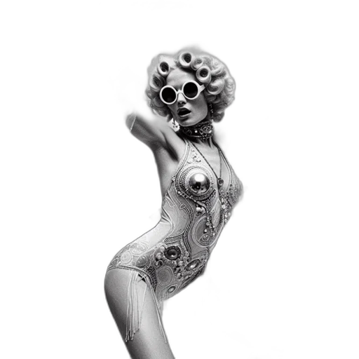 jewelry, dress, concept art, comic book art transparent PNG cut-out