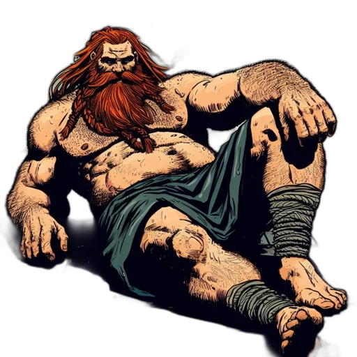 creature, animal, comic book art, concept art transparent PNG cut-out