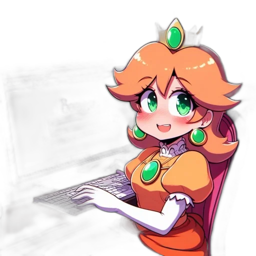 crown, staff, robot, weapon transparent PNG cut-out