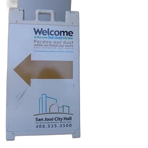 white, sign, blue, arrow transparent PNG cut-out