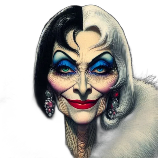 face, mask, comic book art, fantasy art transparent PNG cut-out